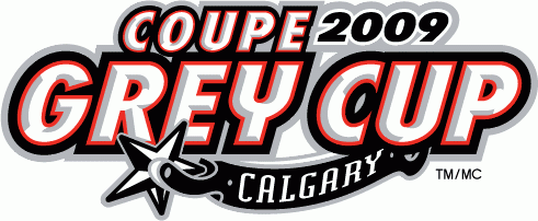 grey cup 2009 wordmark logo iron on transfers for clothing